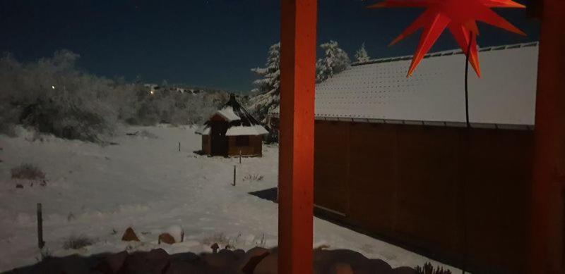Holzblockhaus Magdalena Villa Altenberg Buitenkant foto
