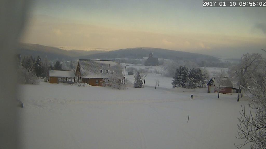 Holzblockhaus Magdalena Villa Altenberg Buitenkant foto