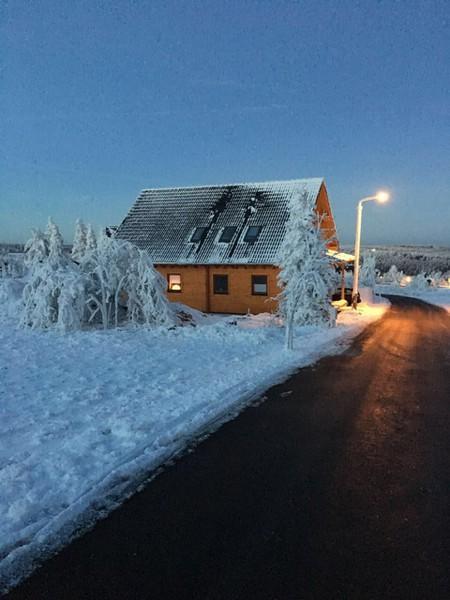 Holzblockhaus Magdalena Villa Altenberg Buitenkant foto
