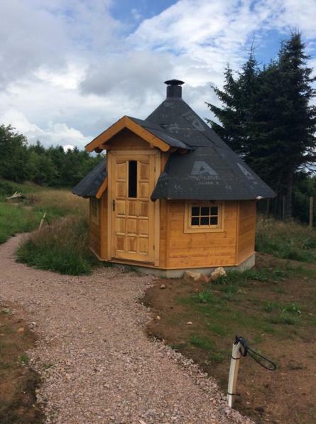 Holzblockhaus Magdalena Villa Altenberg Buitenkant foto